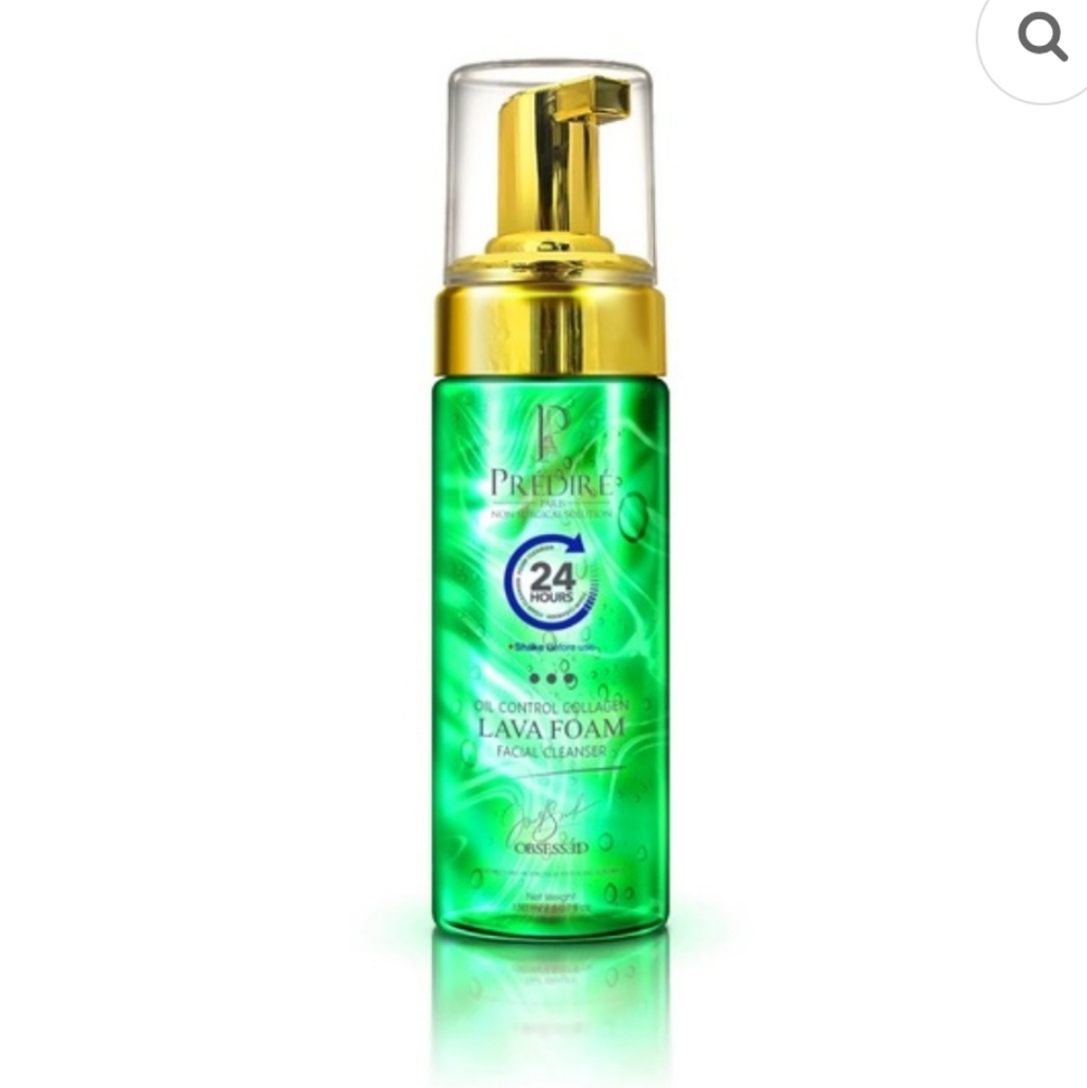New Predier Oil Control Lava Foam Facial Cleaner w Collagen&Stem Cell Technology - Picture 1 of 3